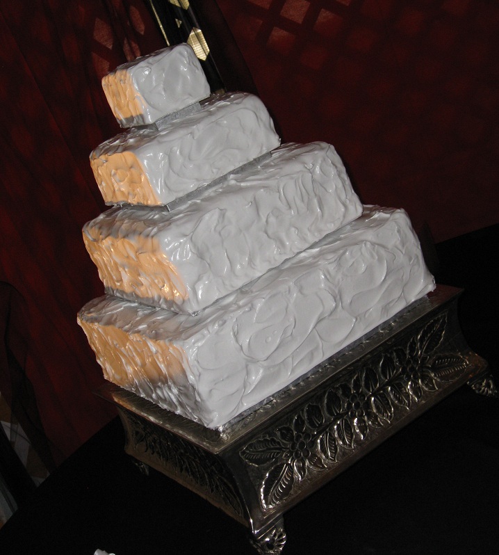 Katie's Cakes Whipped Icing Wedding Cake