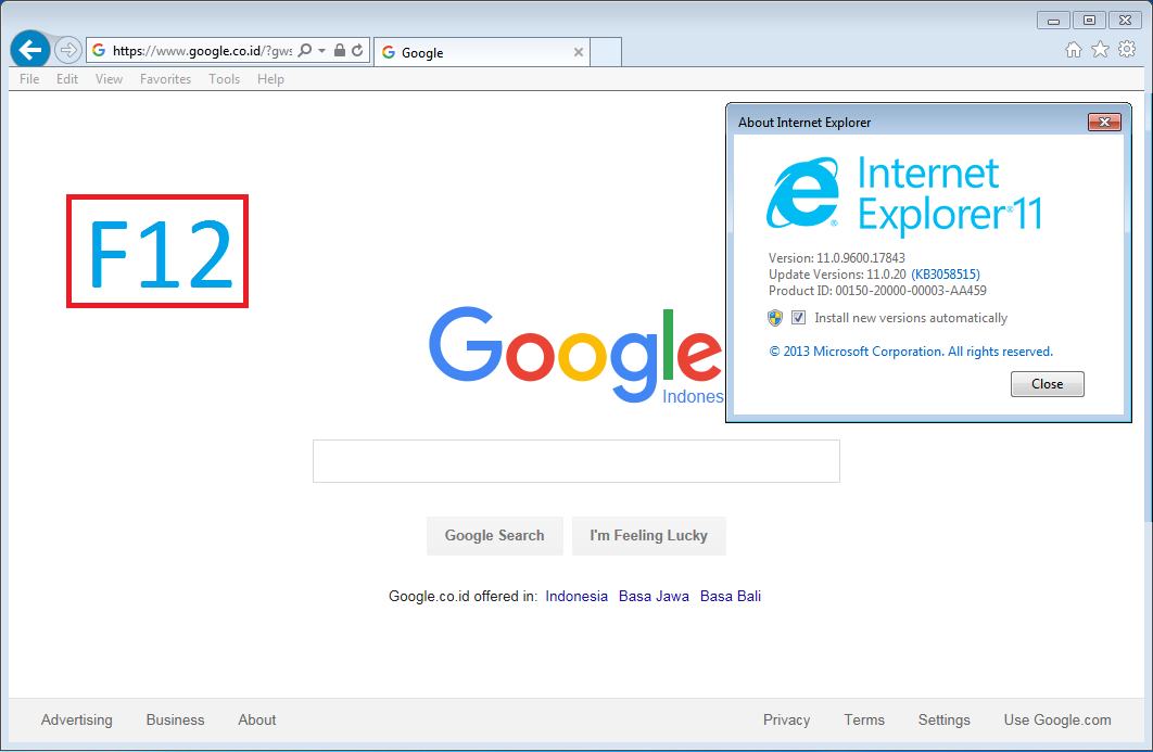 Internet Explorer For Windows 7