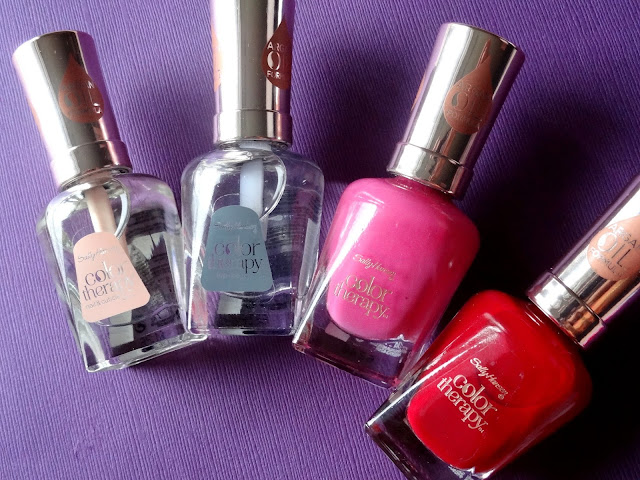 Sally Hansen Miracle Gel, Color Therapy Nail Polishes