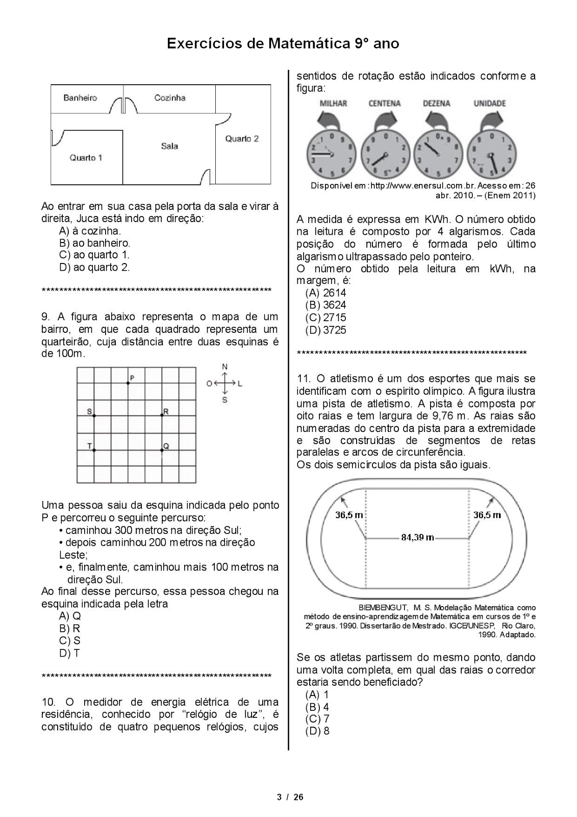 Atividades De Matemática 9 Ano Pdf EDUCA Atividades De Matemática 9 Ano Pdf EDUCA
