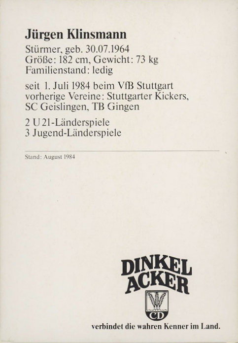 Helmut Roleder Autogrammkarte VFB Stuttgart 1982-83 Original Sign A 212889 