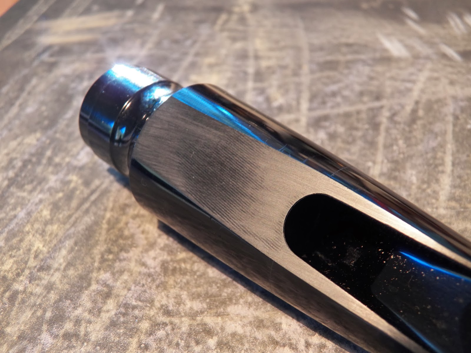 Stuff Sax Refacing a Saxophone Mouthpiece Hot Rodding the Cheapo Piece