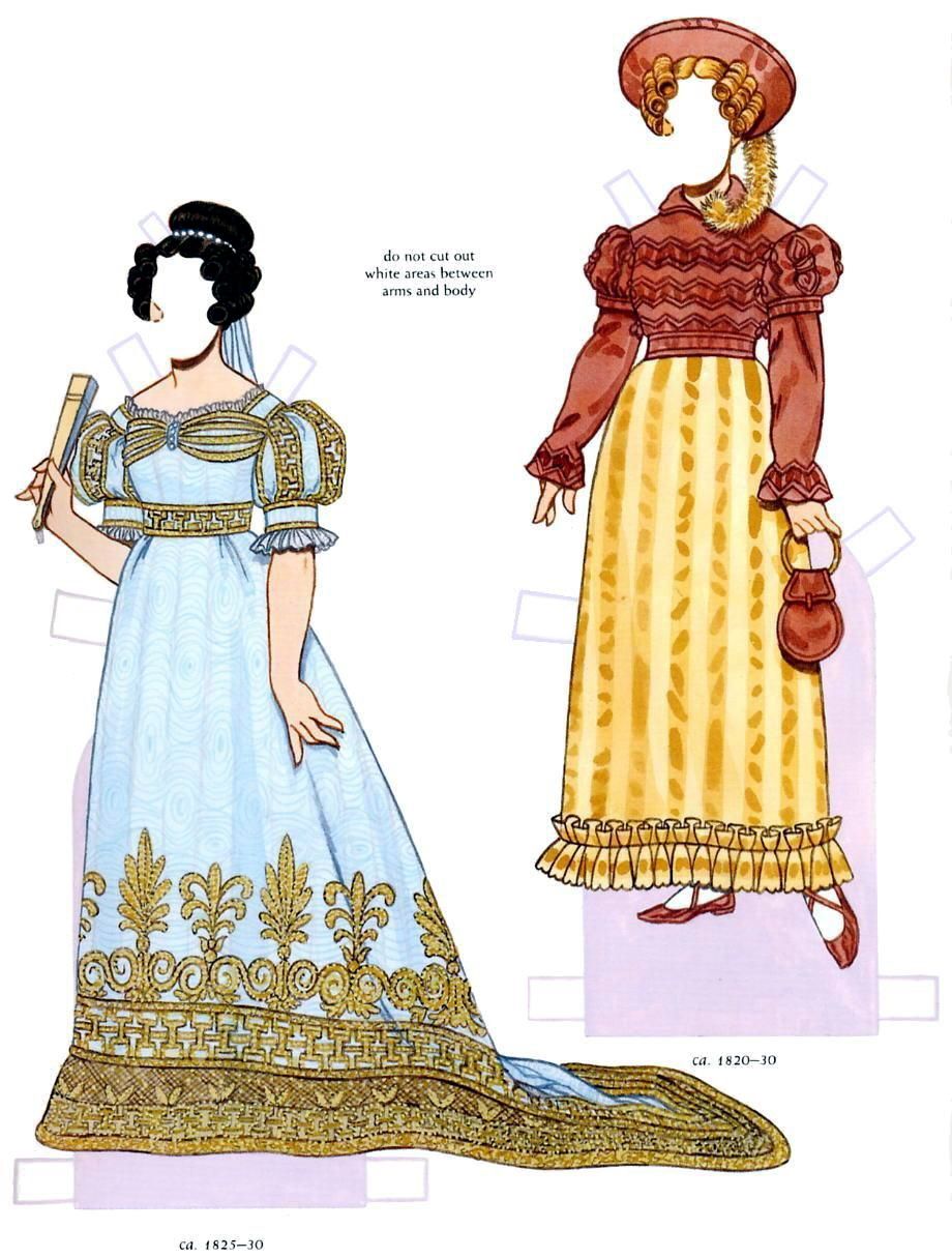 Las Recortables de Veva e Isabel Russian Imperial Costume
