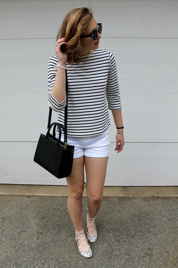 all white summer look