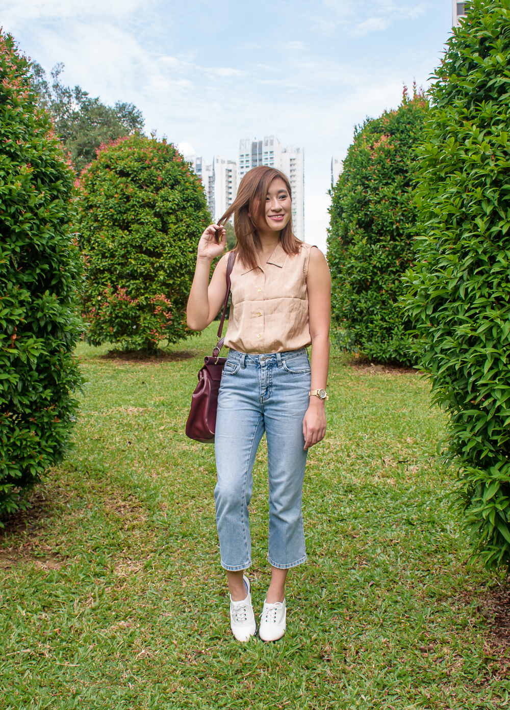 Carina chung runningwhitehorses lean in ootd 5 singapore asian fashion lifestyle and travel blog causal outfit of the day