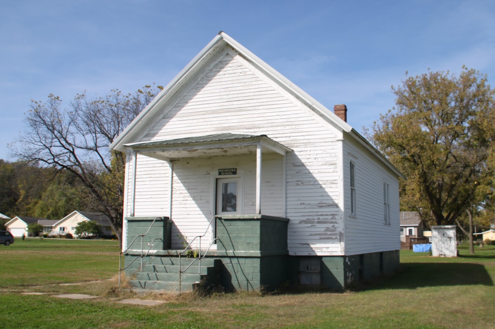 Iowa One Room Schools Moingona School