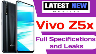 Vivo Z5x full Specifications