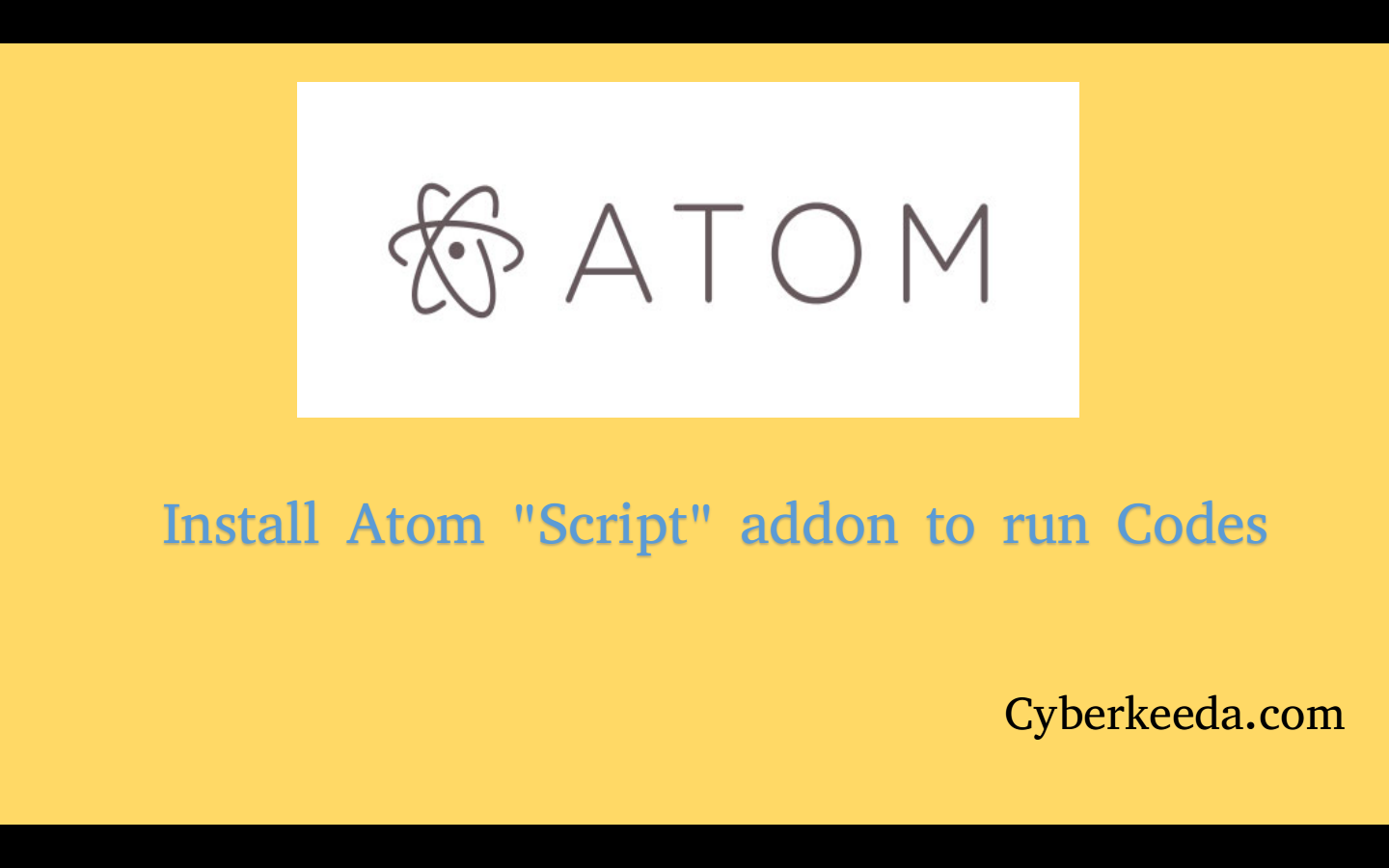 How to Run code on Atom. Atom code Editor. How to run script