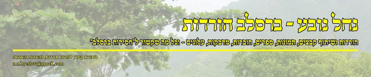 נחל נובע - ברסלב הורדות