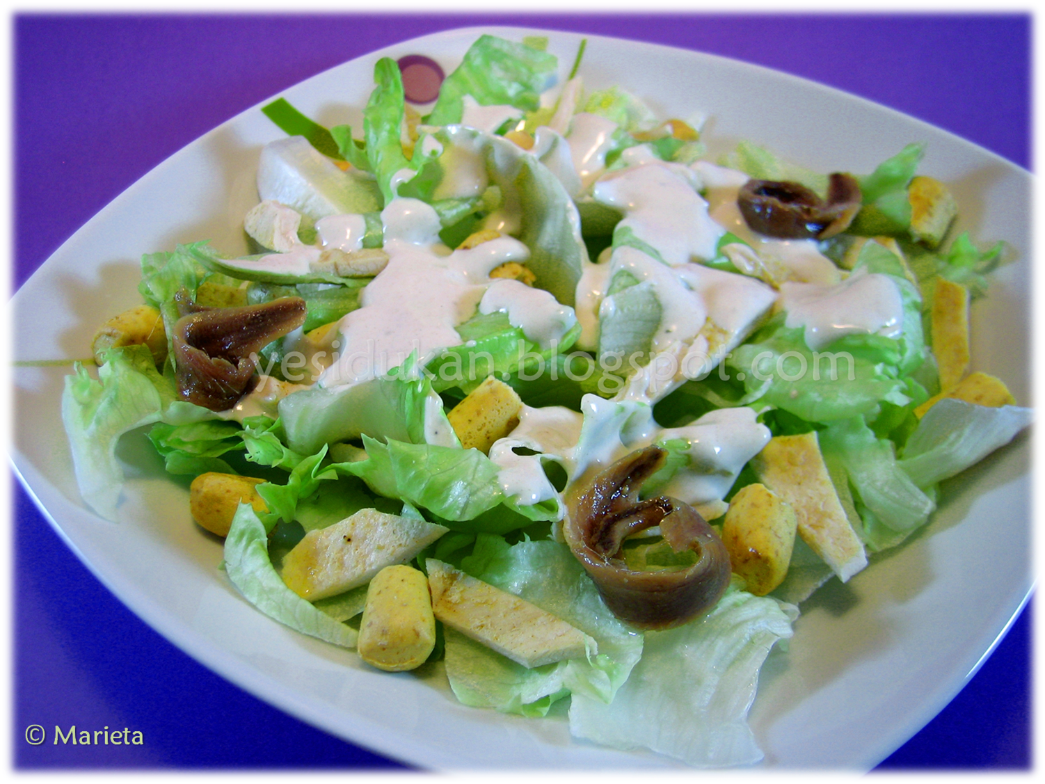 Yes, I Dukan! Ensalada César para Dukan