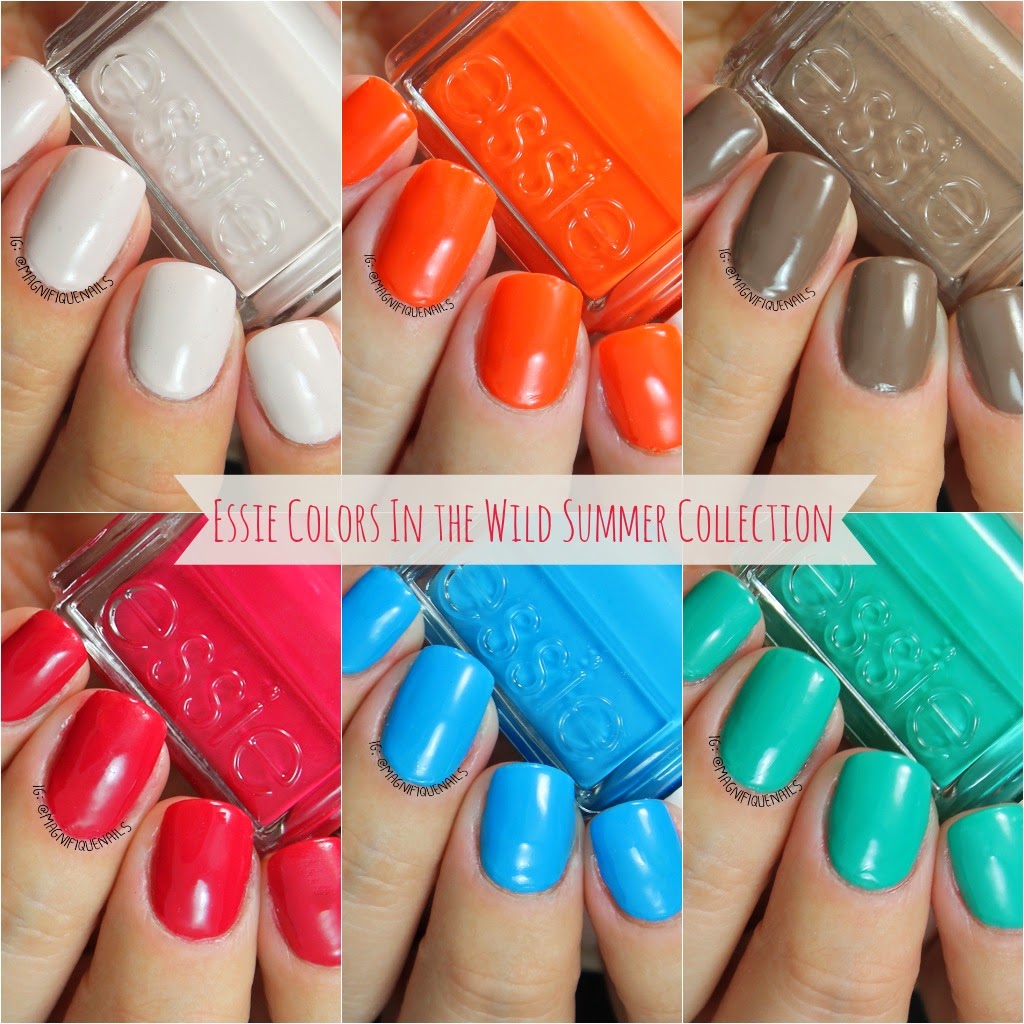 Magically Polished |Nail Art Blog|: Essie Colors In the Wild Summer ...
