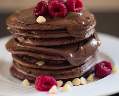 PROTEIN CHOCOLATE PANCAKES HEALTHY RECIPE FOR PANCAKES