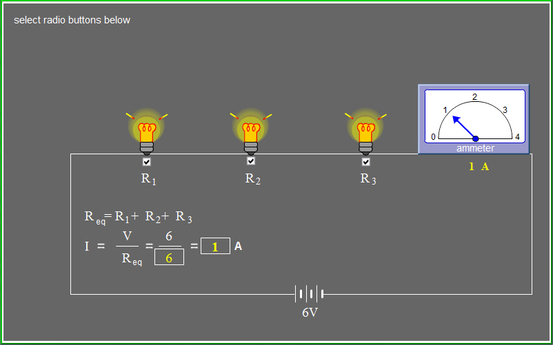 Resistors in series total resistance Simulation Juany's Science Blog