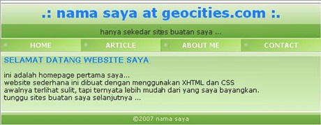 Cara Praktis Membuat Web Sederhana Cara Praktis Membuat Web Sederhana