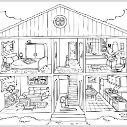 Malvorlagen Haus Innen Malvorlagen Haus Innen