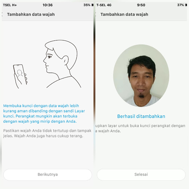 Mengaktifkan Fitur Face ID Unlock pada Xiaomi Redmi Note 4