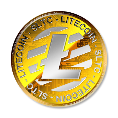 Litecoinのフリー素材（金貨ver）