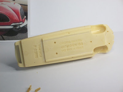 La DS 19 Citroën de De Gaulle Attentat du petit-Clamart en miniature Norev 1/43e