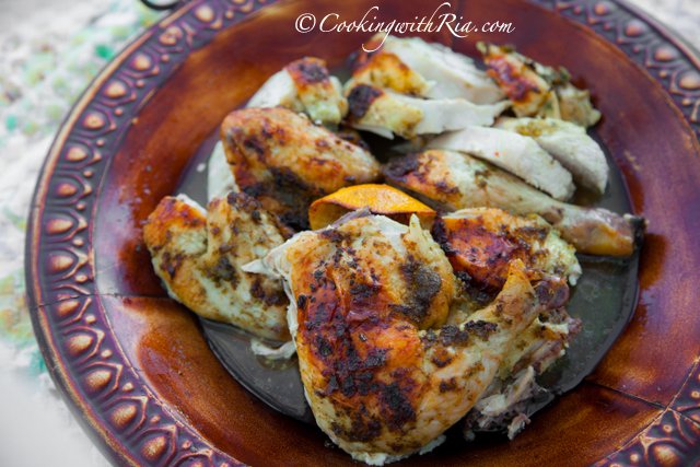 Caribbean Roast Chicken Recipe