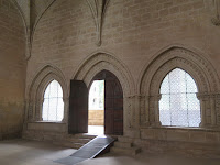 Acceso Sala Capitular Monasterio de Cañas