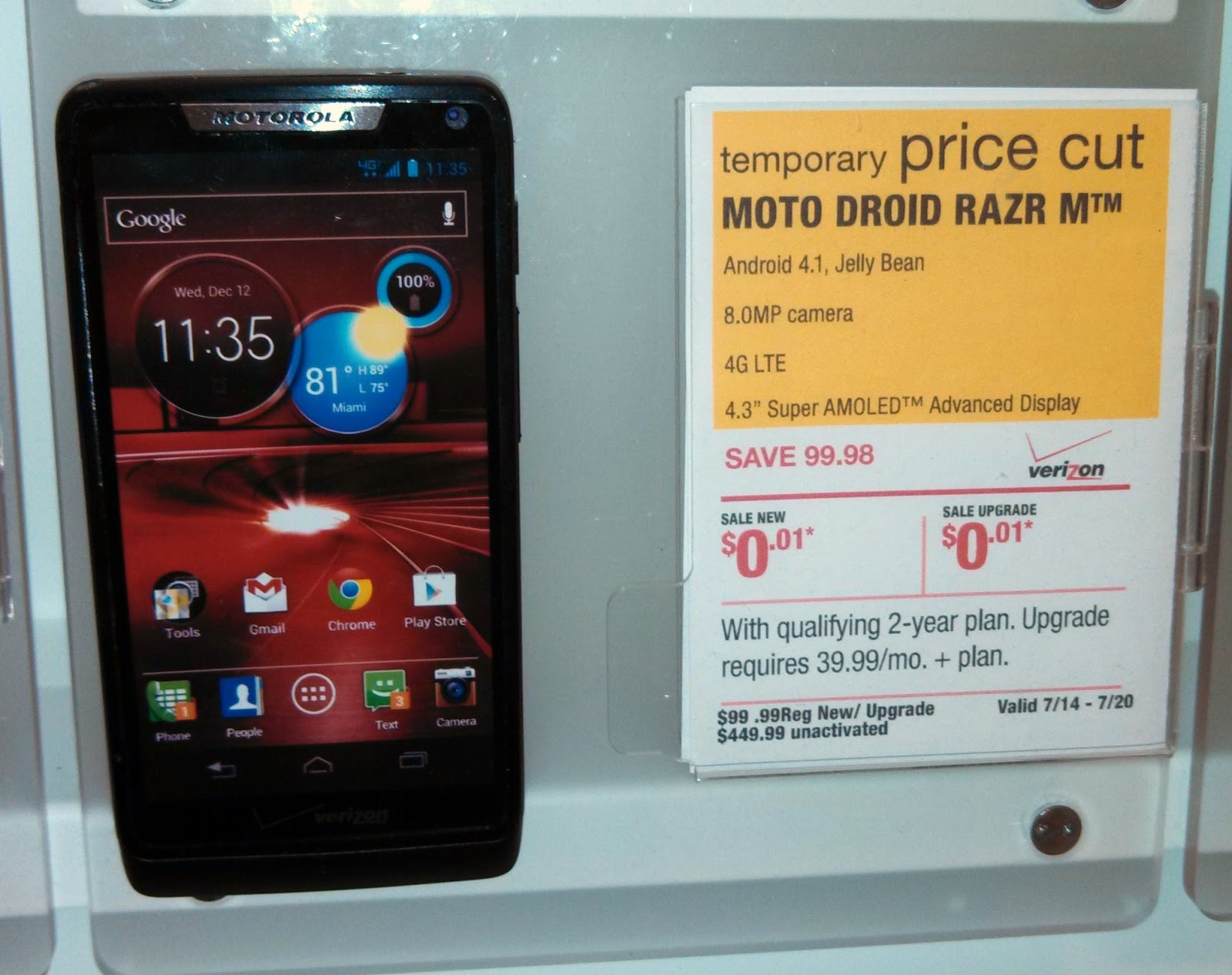 Best verizon free phone droid razr m penny pincher journal