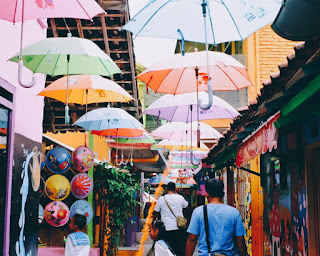 Kampung Warna-Warni Jodipan Kota Malang Jawatimur Indonesia Kampung Warna-Warni Jodipan Kota Malang Jawatimur Indonesia