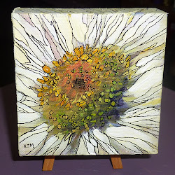 pen line fine acrylic painting lines drawing joy watercolor pens felt daisy canvas ink drawings painted nice heaven margulis delight