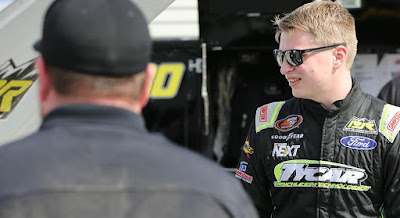 Tyler Dippel, a #NASCAR Next alum posted the fastest overall time in practice.