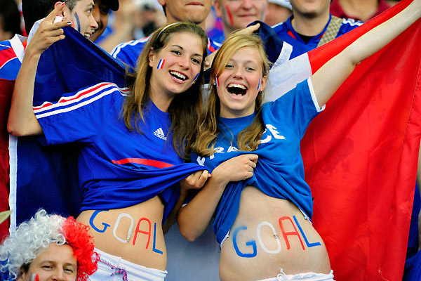 Beautiful French Fans Of Euro 2012 Istoryadista History Blog Cebu