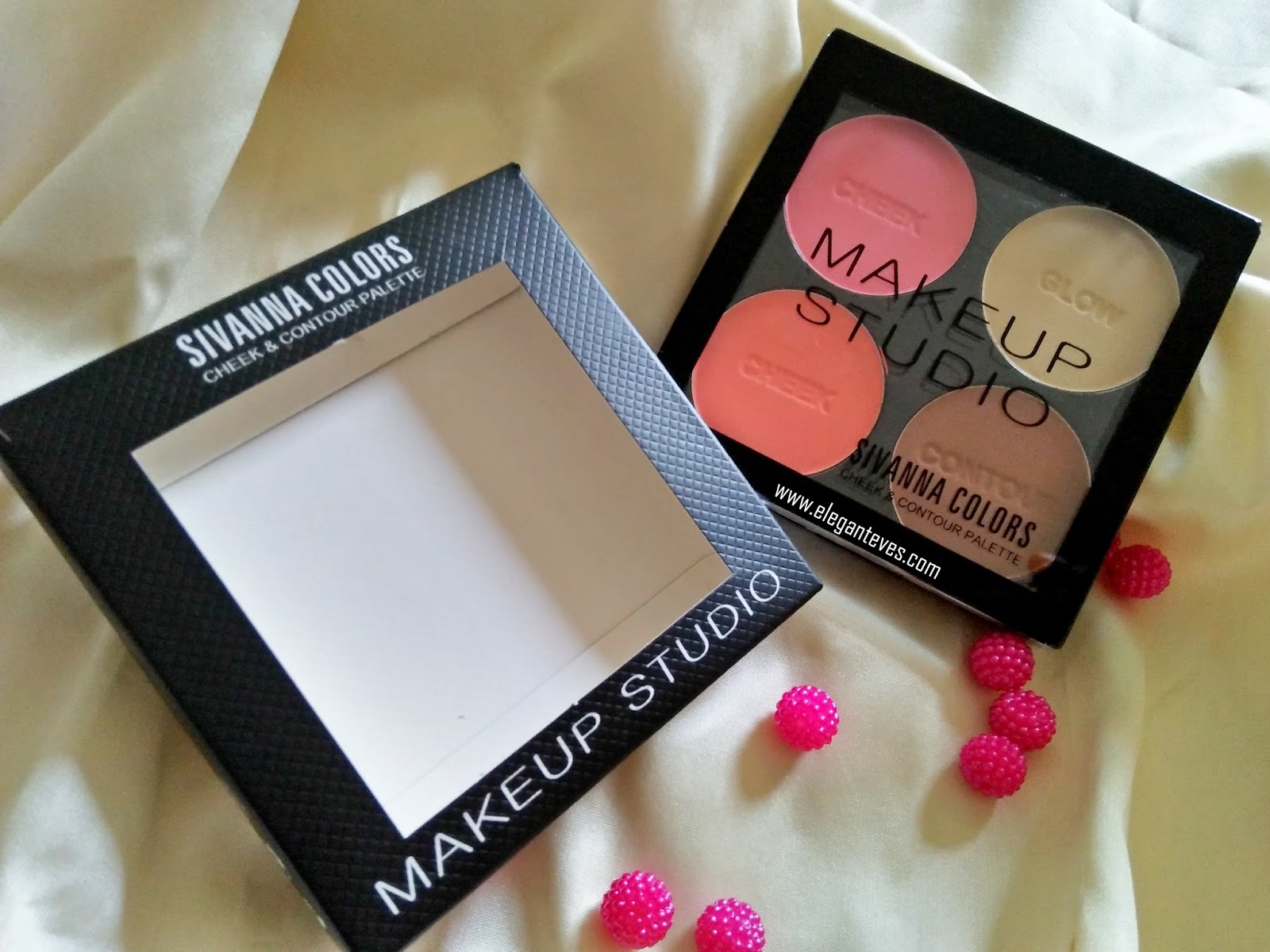 Sivanna Colors Makeup Studio Cheek & Contour palette, 01 Review