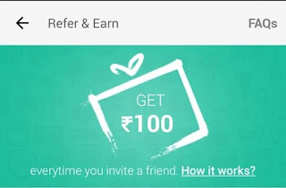 Snapdeal Refer & Earn : Get Rs. 100 Freecharge Credits Free  