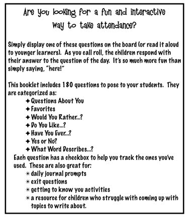 classroom roll