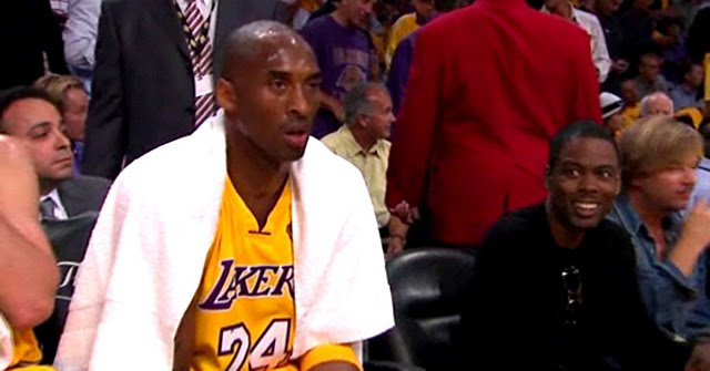 Who Remembers When Kobe Bryant Completely Ignored Chris Rock in the ...