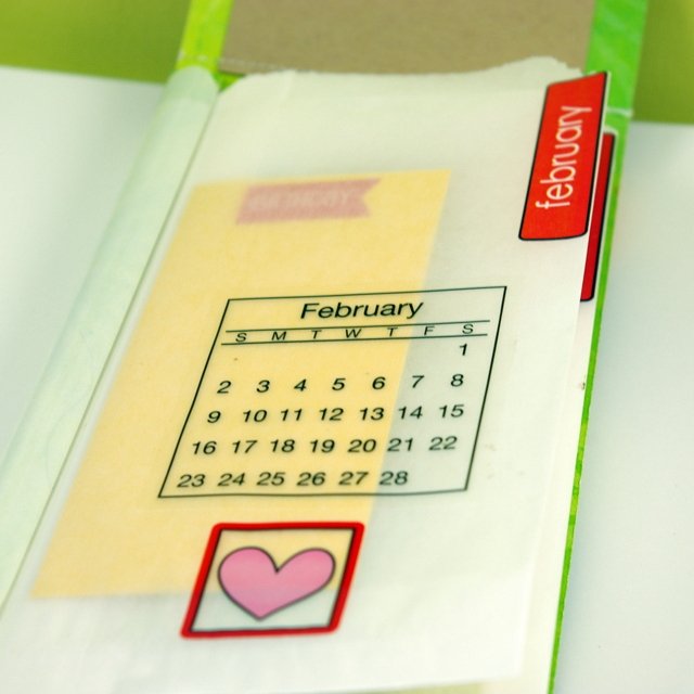 SRM Stickers Purse Sized Mini Calendar by Michelle