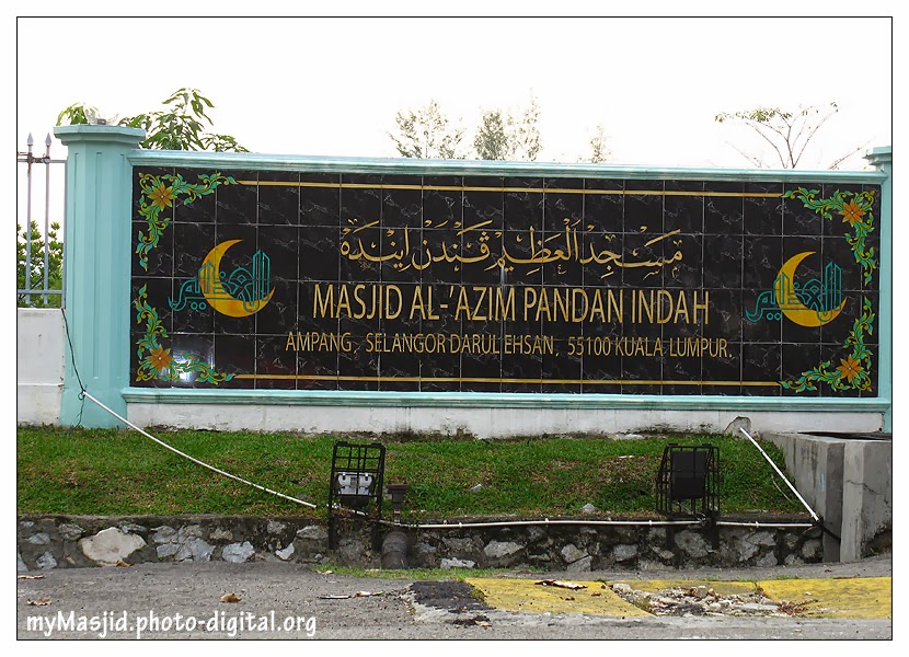 Masjid Al-Azim Pandan Indah Ampang: Latar Belakang