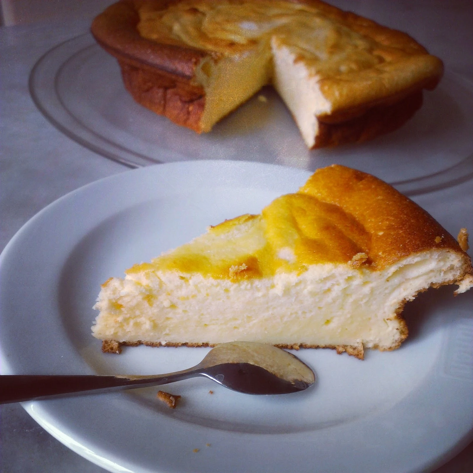 Le Blog de Lorraine: Gâteau au fromage blanc 0% sucré