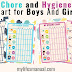 Free Chore Charts for Kids. Plus Hygiene Chart Printables