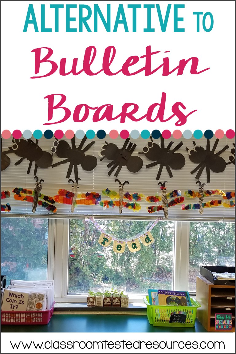 Alternative to Traditional Bulletin Boards Classroom Tested Resources