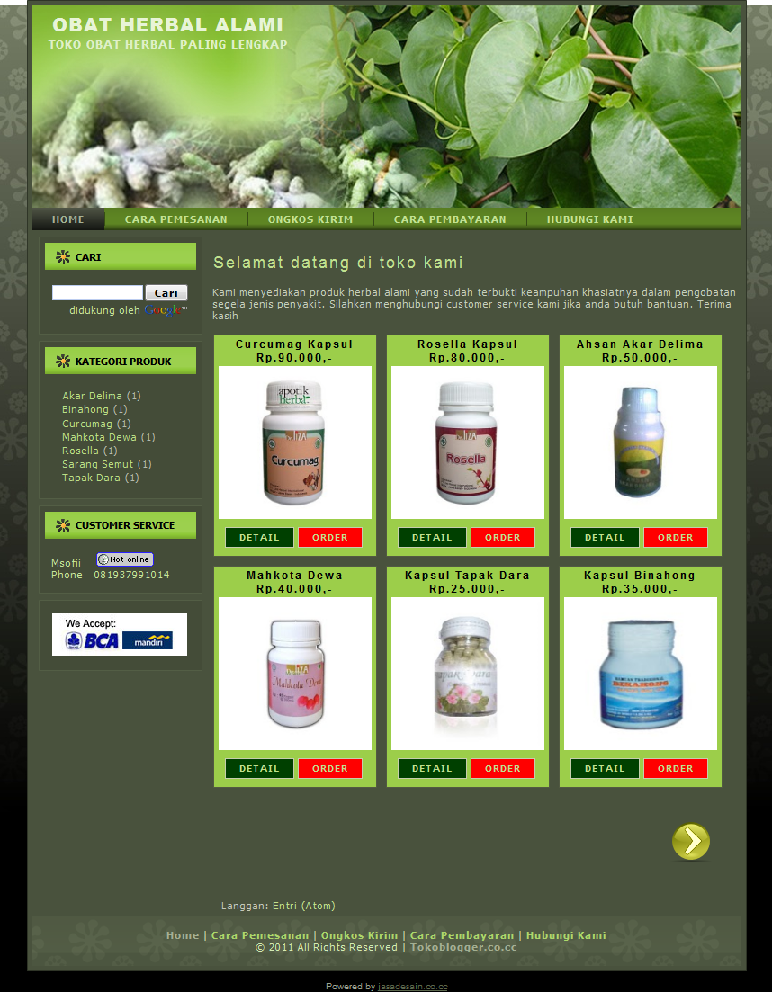 Desain dan Strategi Visual: Membangun Kepercayaan di Halaman Web Jual Beli Obat Herbal Online
