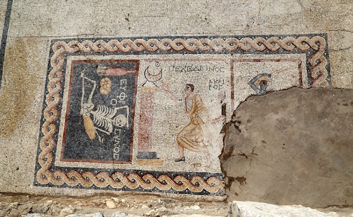 (Photos) “Be Cheerful, Enjoy Your Life” Says 2,400 Year Old Ancient Greek Mosaic Found in Turkey