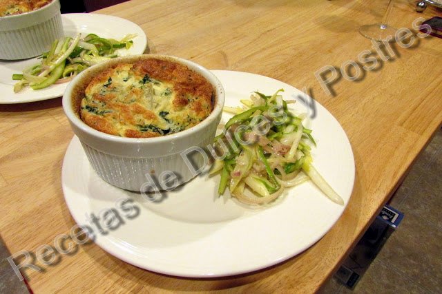 RECETA DE SOUFLE DE VERDURAS RECETA DE SOUFLE DE VERDURAS