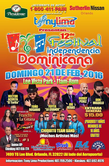 Eventos marcarán festividades Independencia Dominicana en la Florida