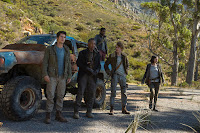 Dylan O'Brien, Thomas Brodie-Sangster, Rosa Salazar and Giancarlo Esposito in Maze Runner: The Death Cure (5)