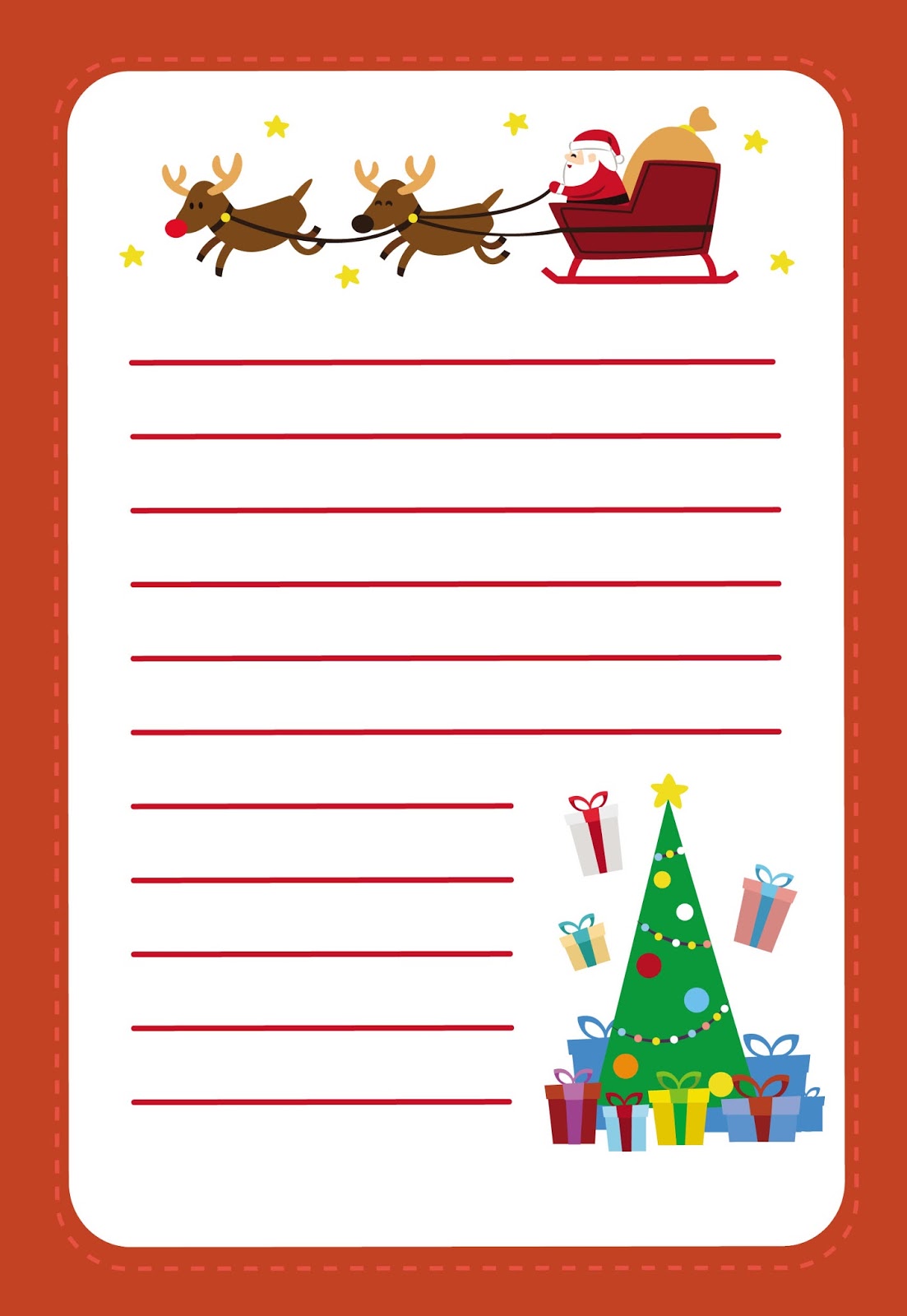 Free Printable Papers For Santas Card Oh My Fiesta In English