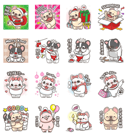 [BIG] PIGU Year-End Stickers