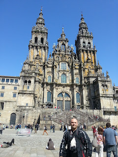 Santiago de Compostela el viajero motero