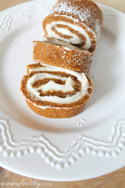 Easy Pumpkin Roll Dessert