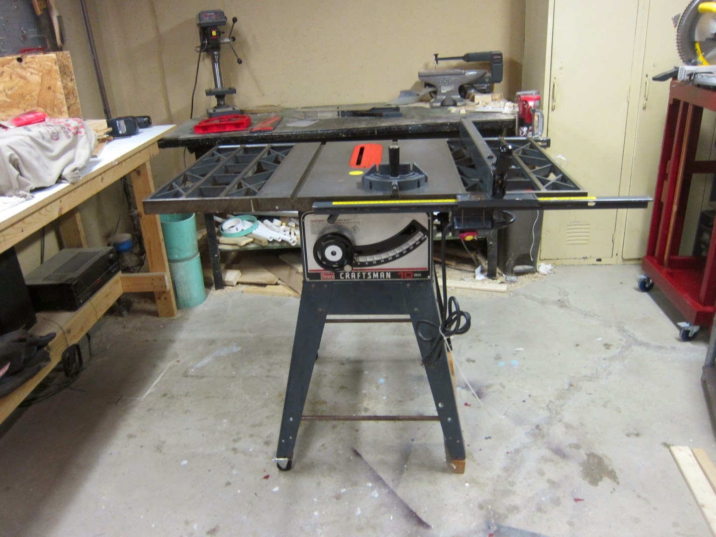 craftsman table saw