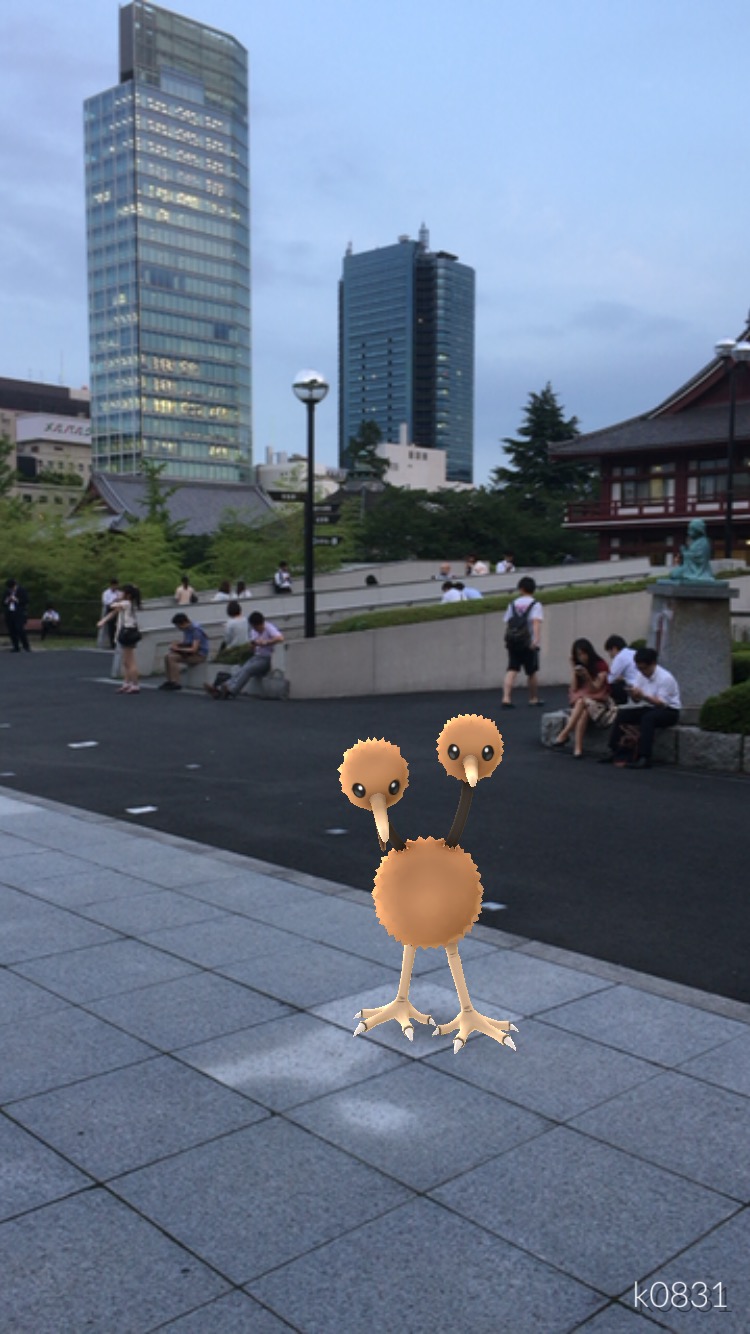 【ポケモンGo】Day4: 東京タワー近くの増上寺はポケモン桜祭り