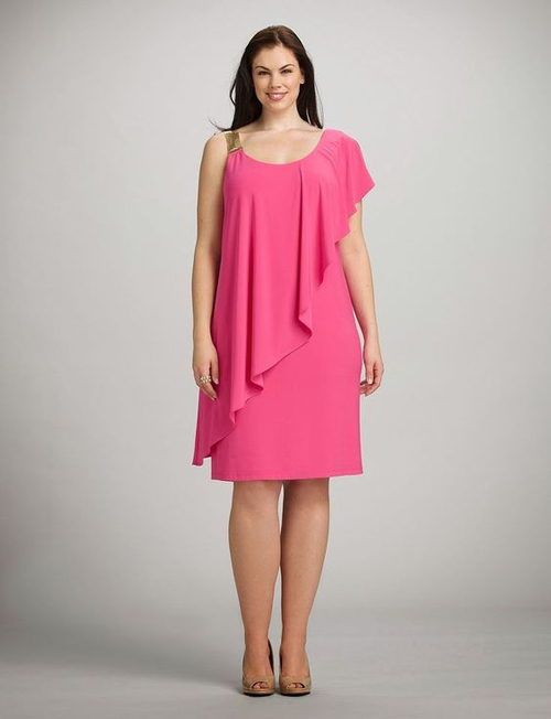vestidos largos color rosa palo para gorditas